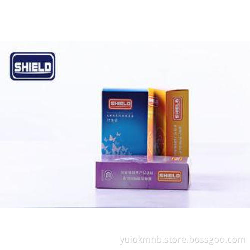 Passion Prolong Studded Natural Latex Condoms Shield With F
